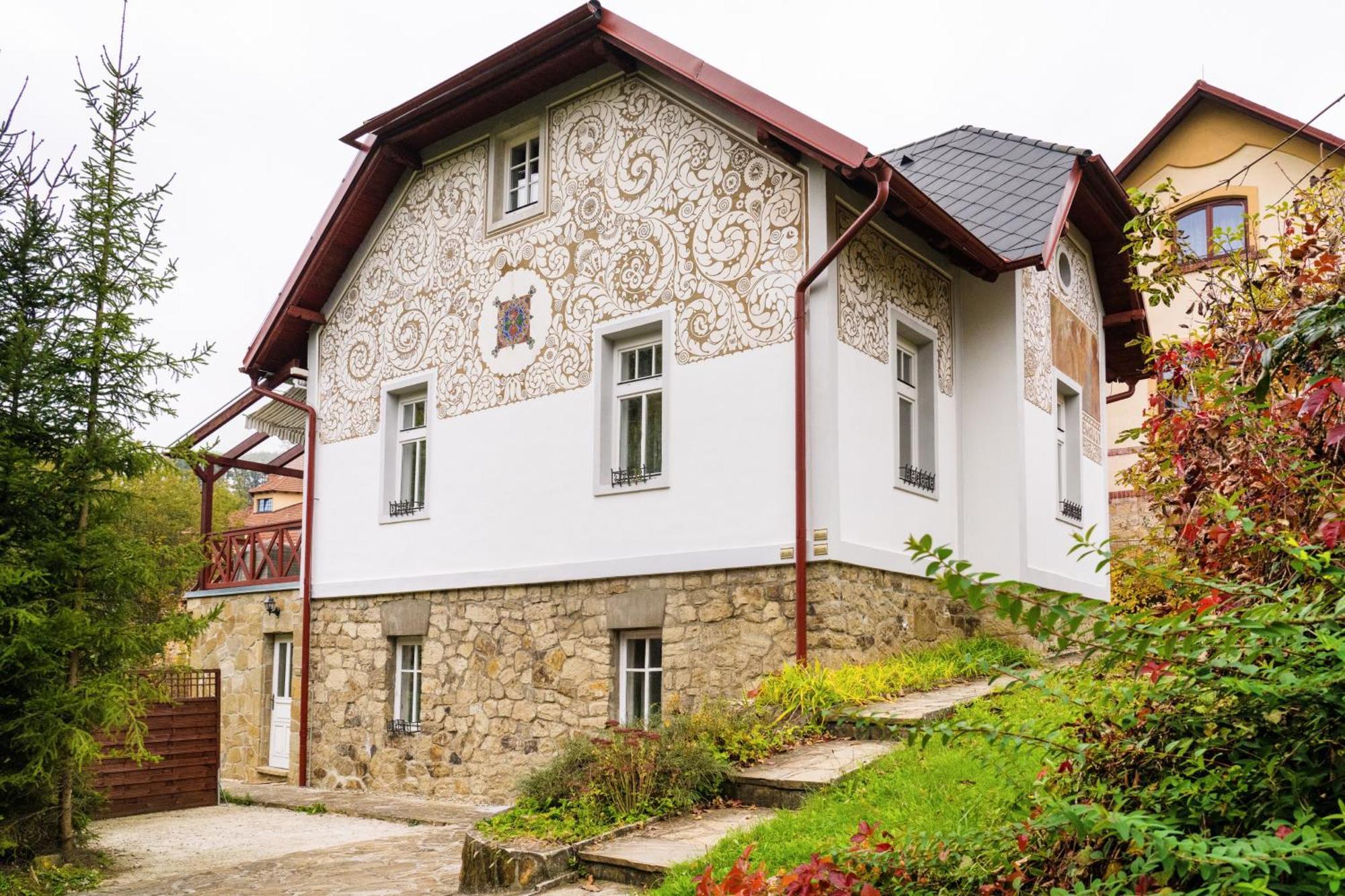 Villa Emausy Luhačovice Kültér fotó